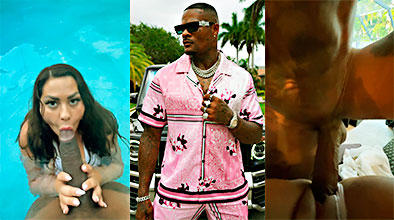 Ella lamenta singar con  Jason Luv el la destroza duro