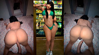 El Transexual Dominicano Darlyn Castillo pidiendo leche