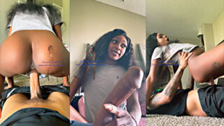 La joven puta ama ese guebo negro para ella sola