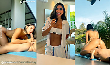 Colombiana Daniela Echando Un Mañanero Hasta Sacarla todita