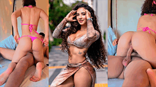 La puta de Keren Canelon encima de un guebo singando duro