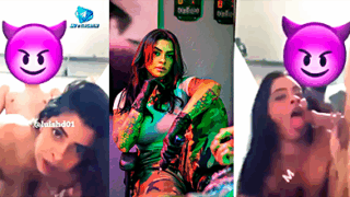 La zorra de Bianca Polonia singando en Tríos con 2 guebos