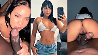 A La puta Lina Nakamura un negro le echa leche dos veces en el toto