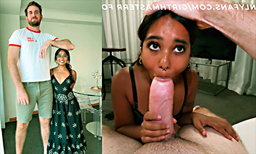 Pequeña Mia Z se enfrenta al guebo extremo de GirthMasterr
