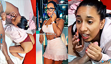 La Puta siendo Infiel Mientras Habla Por Celular con su novio